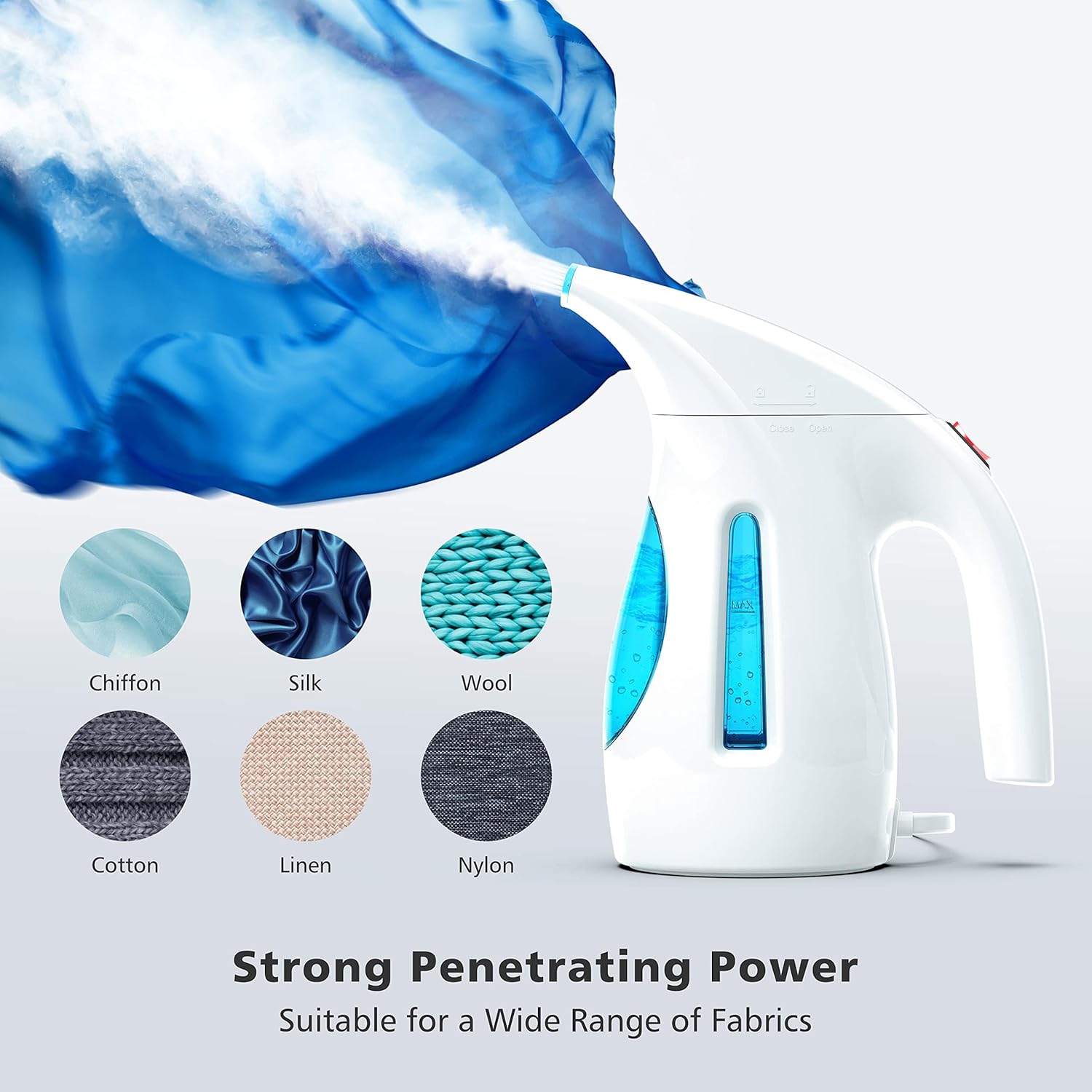 Handheld Garment Steamer 700W 240ml Tank Portable Travel