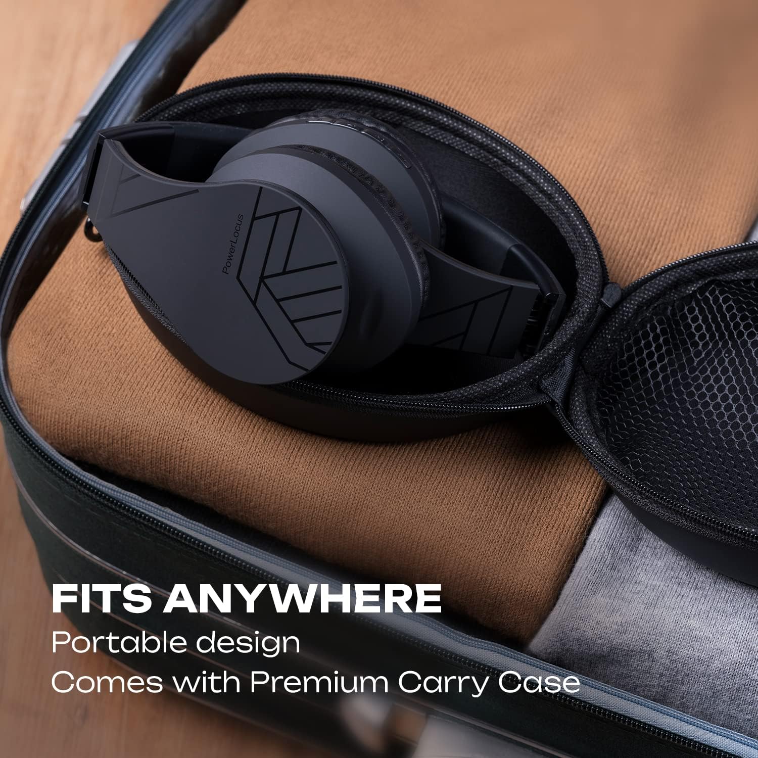 Wireless Over Ear Bluetooth Headphones Foldable With Mic FM TF