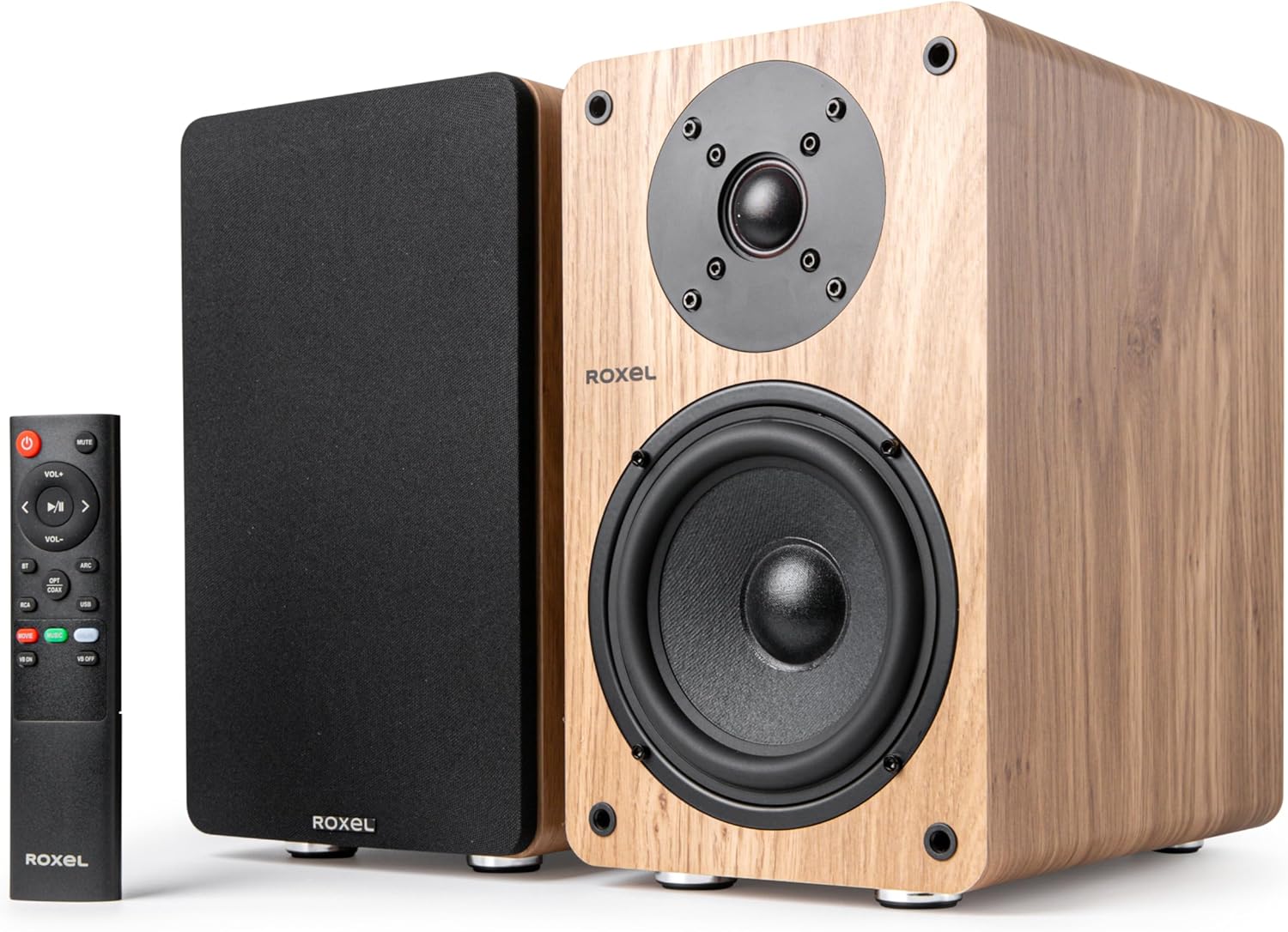Active Bookshelf Speakers Bluetooth HDMI ARC 100W Stereo HiFi