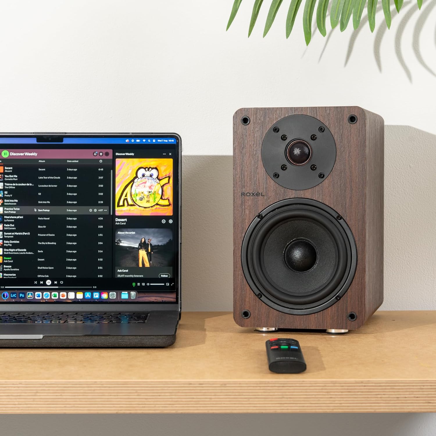 Bookshelf Speakers 100W RMS Bluetooth HDMI ARC Stereo Audio