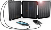 21W Ultra Light Foldable Solar Charger USB C Waterproof