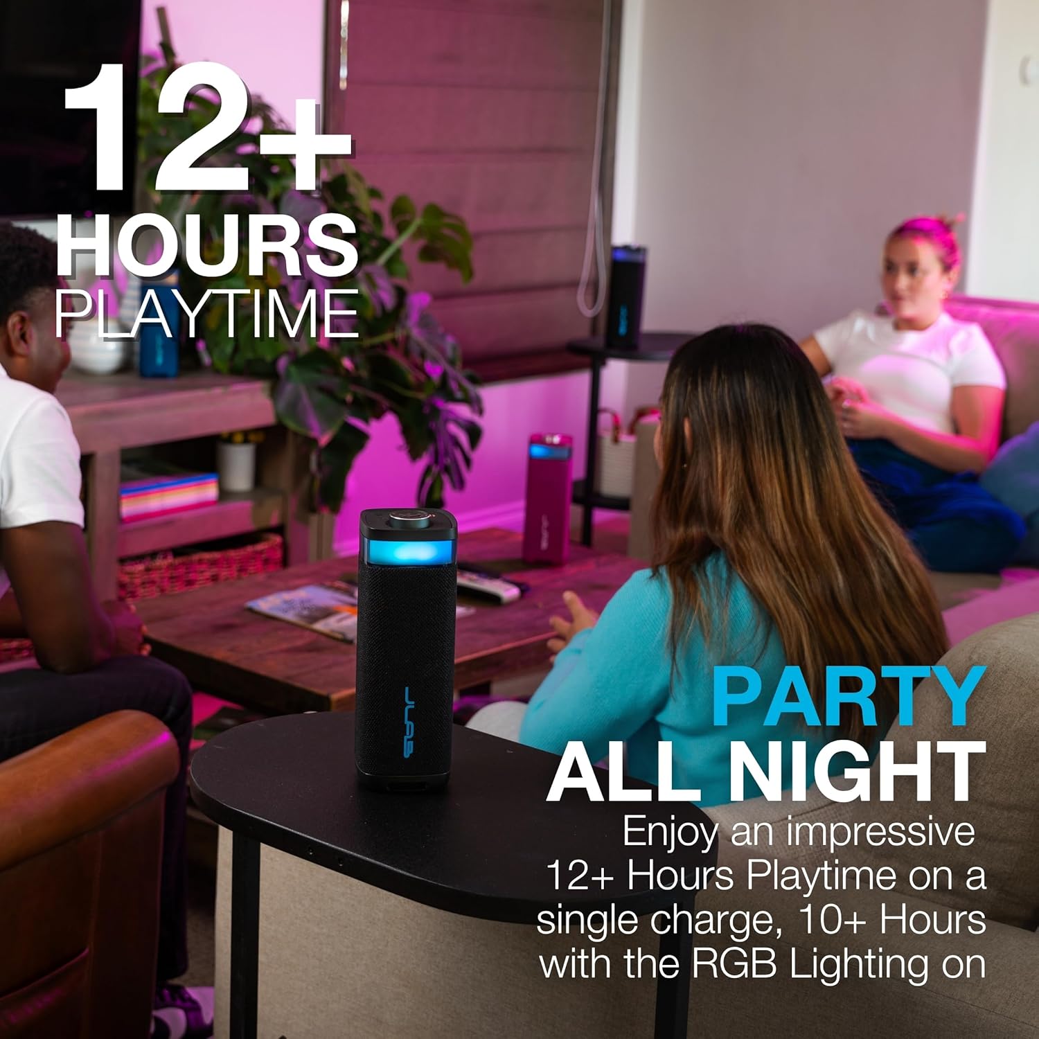 Bluetooth Party Speaker 30W Portable RGB Lights 12H Waterproof