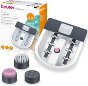 Heated Foot Spa Massager Touch Screen Bubble Vibration Pedicure