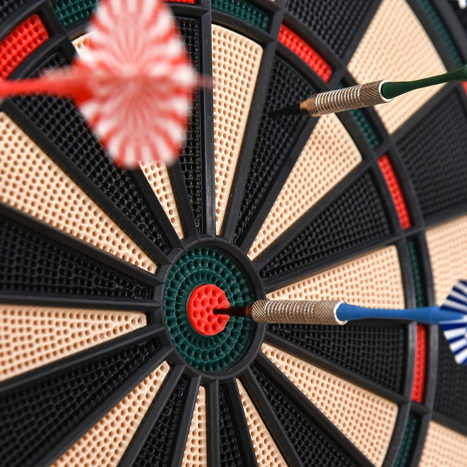 Electronic Dartboard Set LED Auto Scoring 27 Games 12 Darts