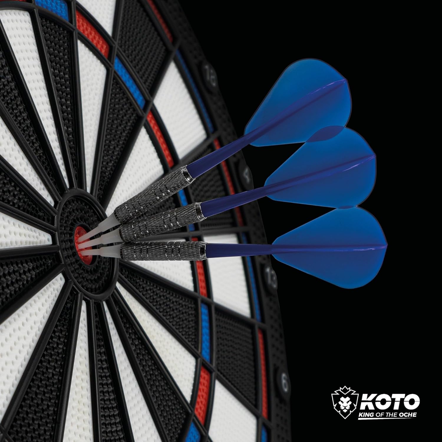 Electronic Dartboard Soft Tip 32 Games 590 Modes 6 Darts Compact