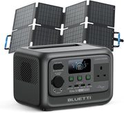 600W Portable Power Station 288Wh Solar Generator 60W Panel