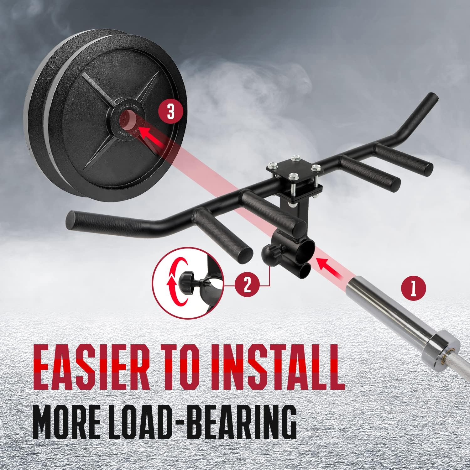 Multi Grip Landmine Row Handle T Bar Row Viking Press Attachment