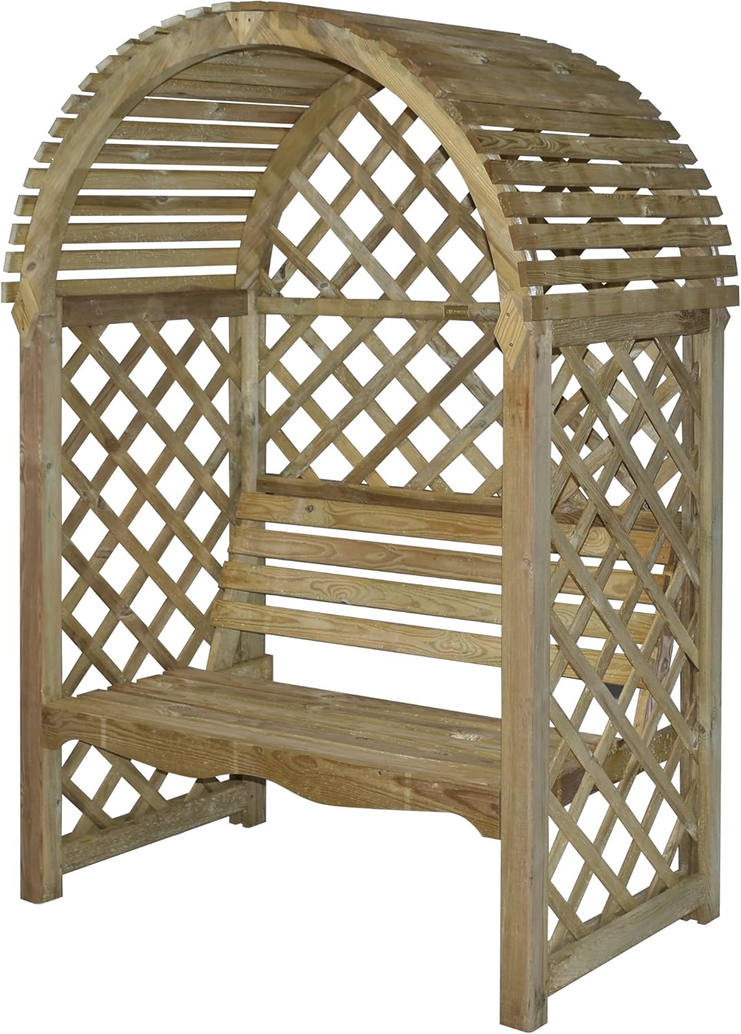Wooden Garden Arbour Bench Pergola Seat Trellis Patio