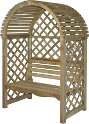 Wooden Garden Arbour Bench Pergola Seat Trellis Patio