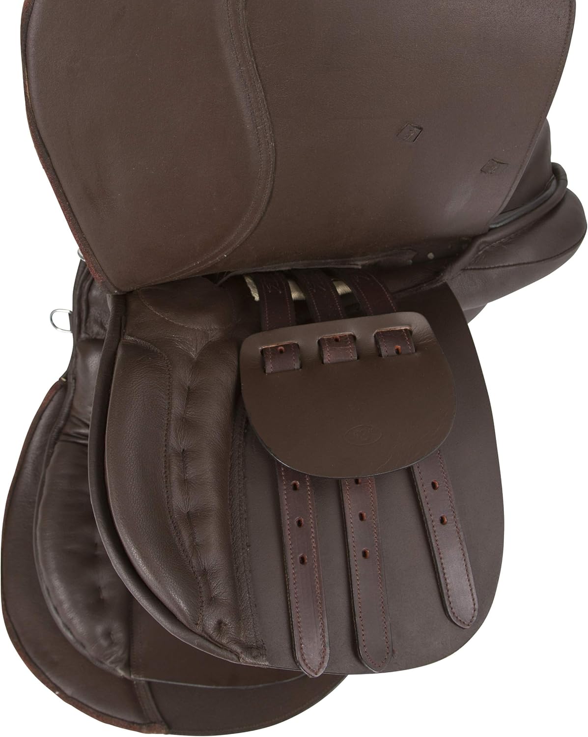 Brown Leather Haflinger Horse Saddle Set 17 5 Inch