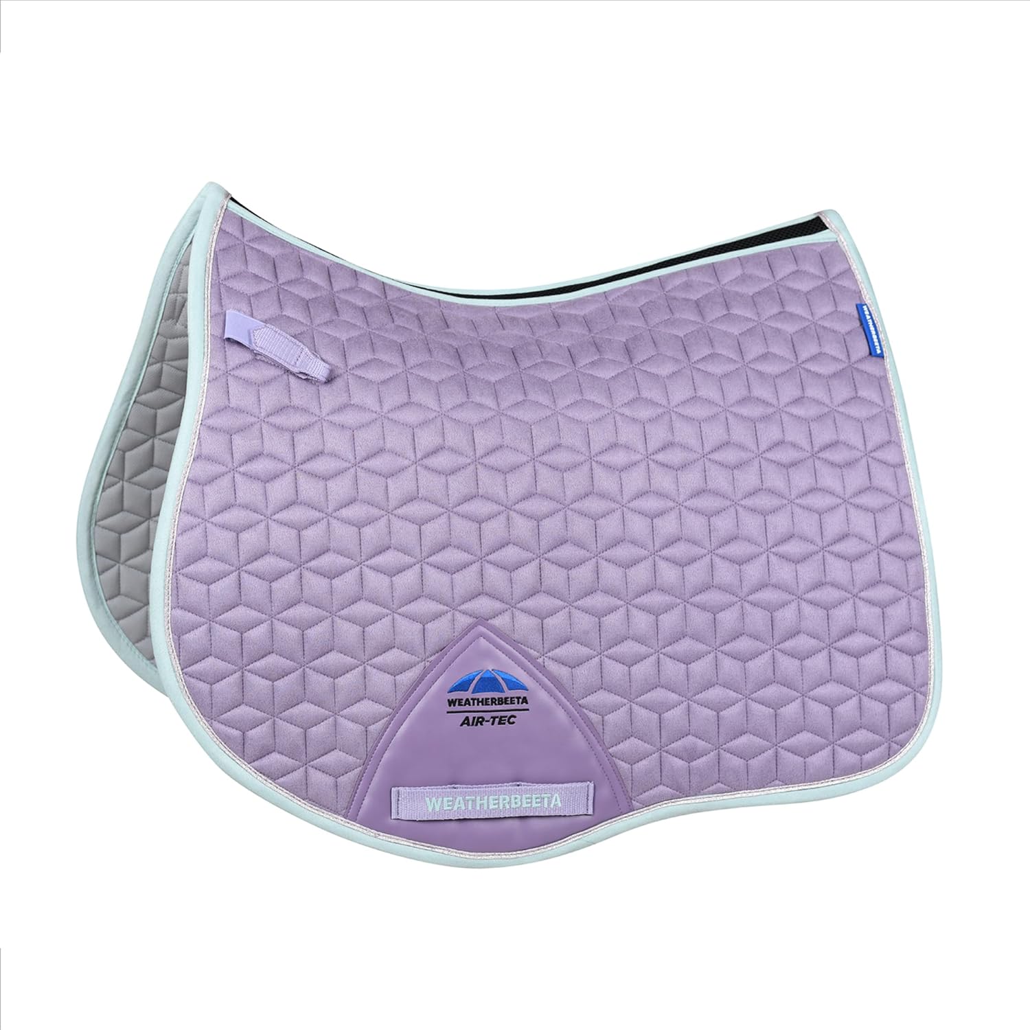 Soft Lilac Large All Purpose Saddle Pad with Suede Finish