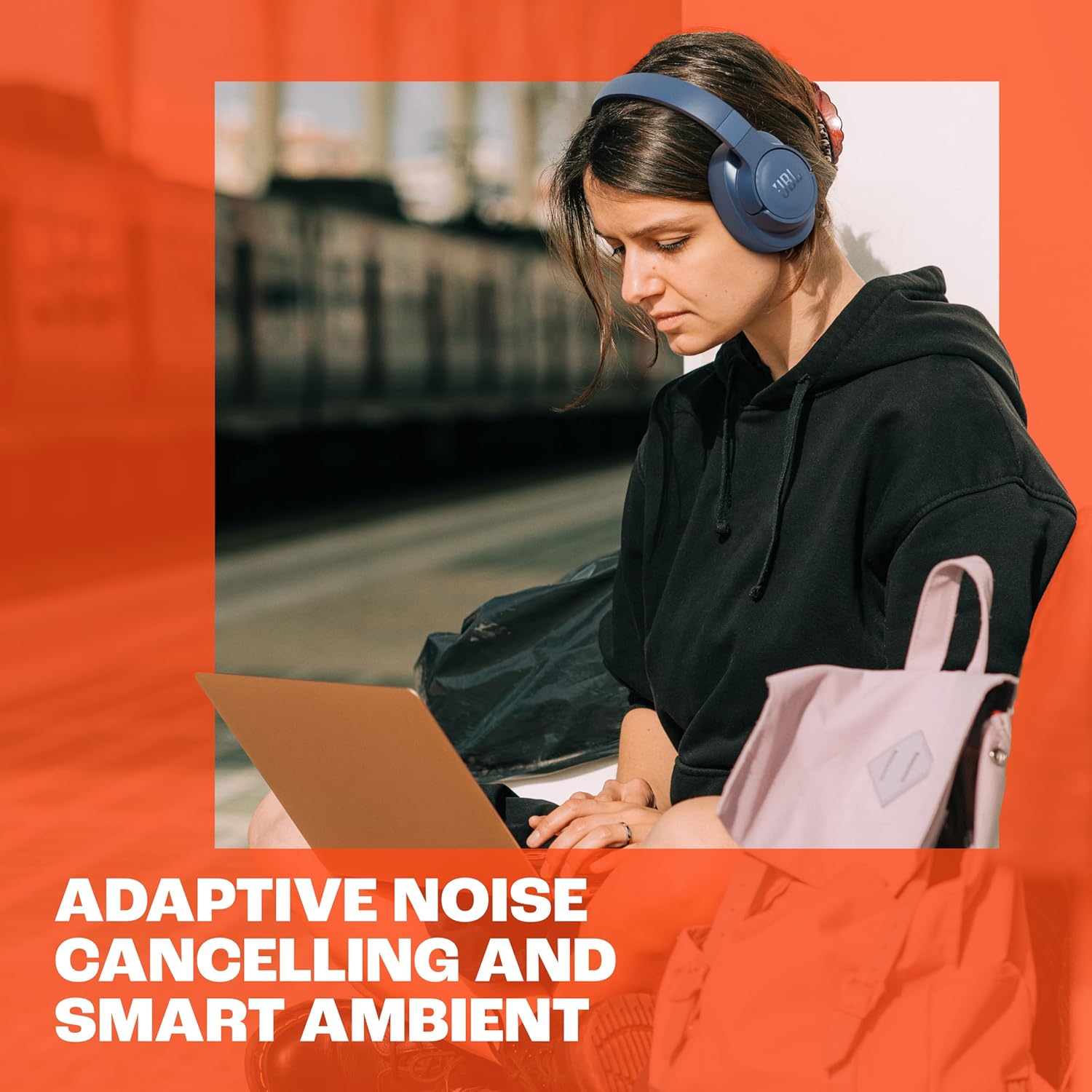Wireless Over Ear Bluetooth Headphones ANC 70 Hour Battery