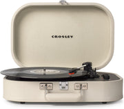 Portable Bluetooth 3-Speed Suitcase Turntable Record Player with Speakers