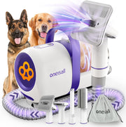 Dog Grooming Vacuum Kit Pet Hair Remover Brush 4 Tools