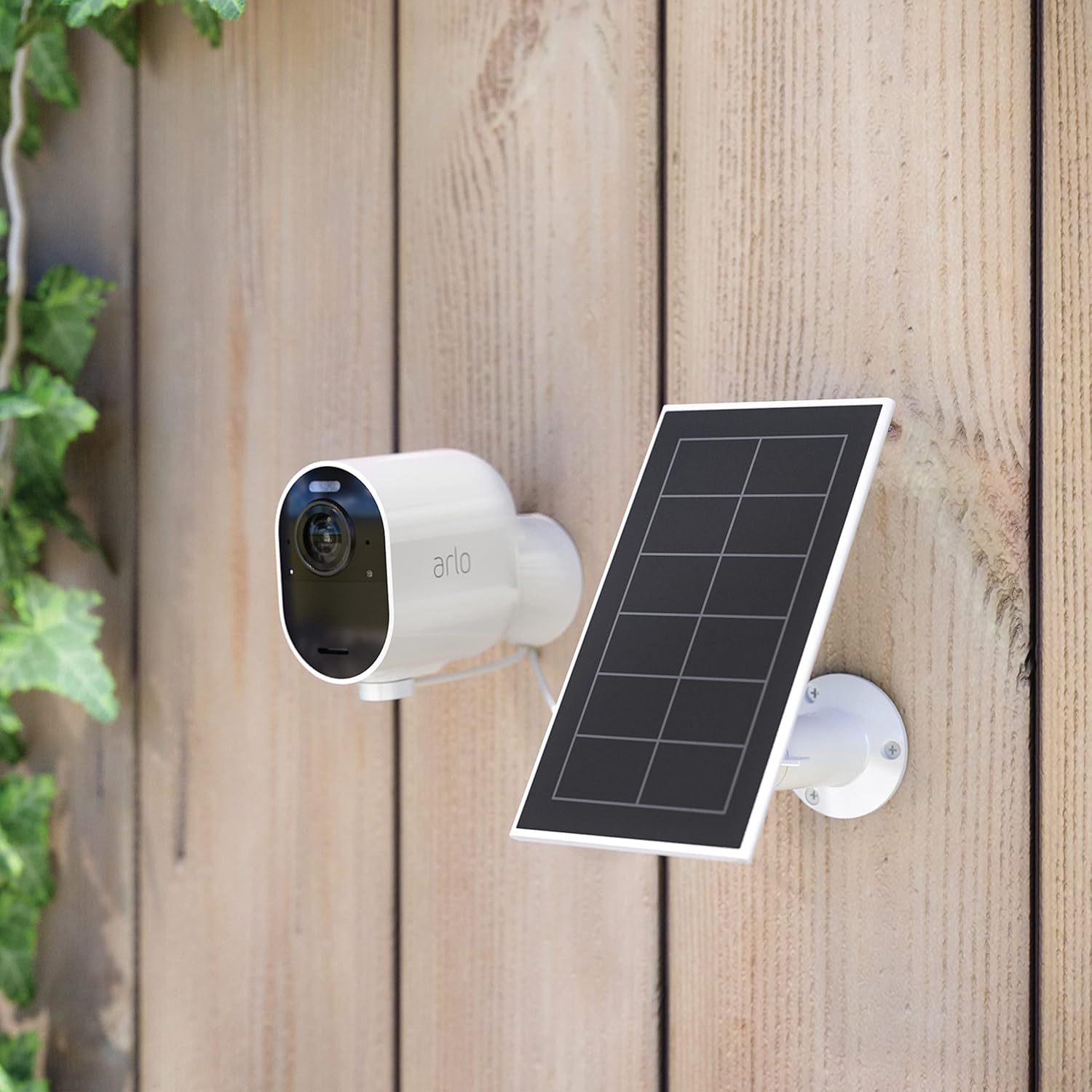 Solar Panel Charger For Outdoor Security Camera Weatherproof