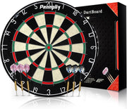 18in Bristle Dartboard Set Sisal Steel Tip Darts Professional Board