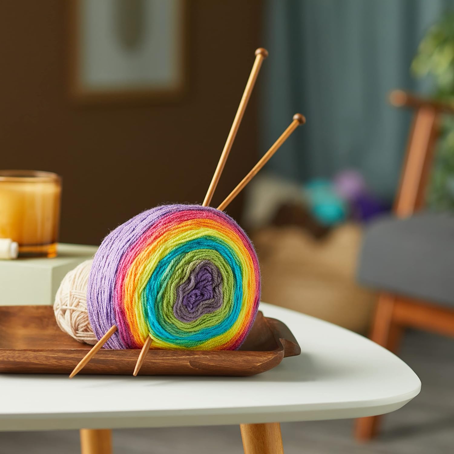 Mandala Yarn Pack Acrylic Crochet Knitting Yarn 2PCS