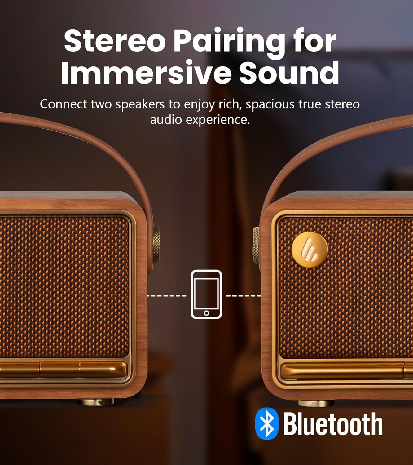 40W Bluetooth Speaker HiFi 360 Sound 19H Playtime Portable