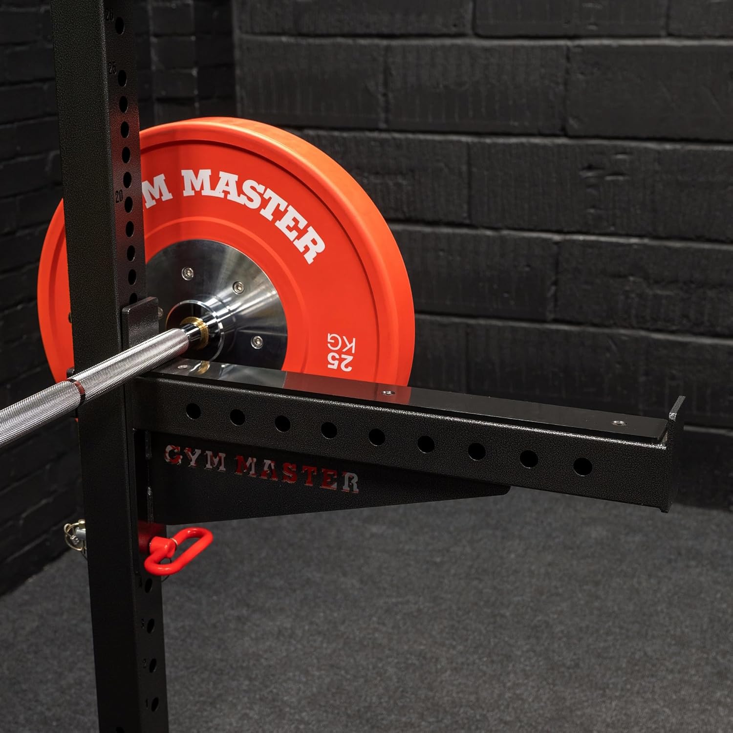 Power Rack Safety Spotter Arms 60mm Barbell Catch Pair