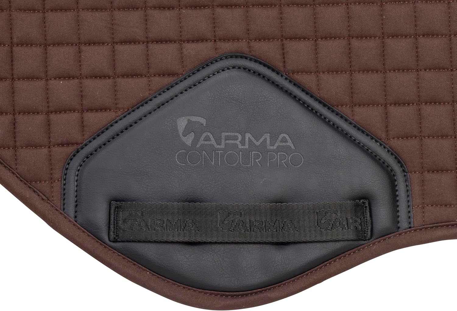 Deluxe Cotton Jump Saddlecloth Brown Breathable
