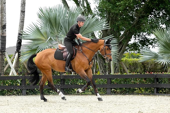 Show Jumping Saddle Pad High Wither Grip