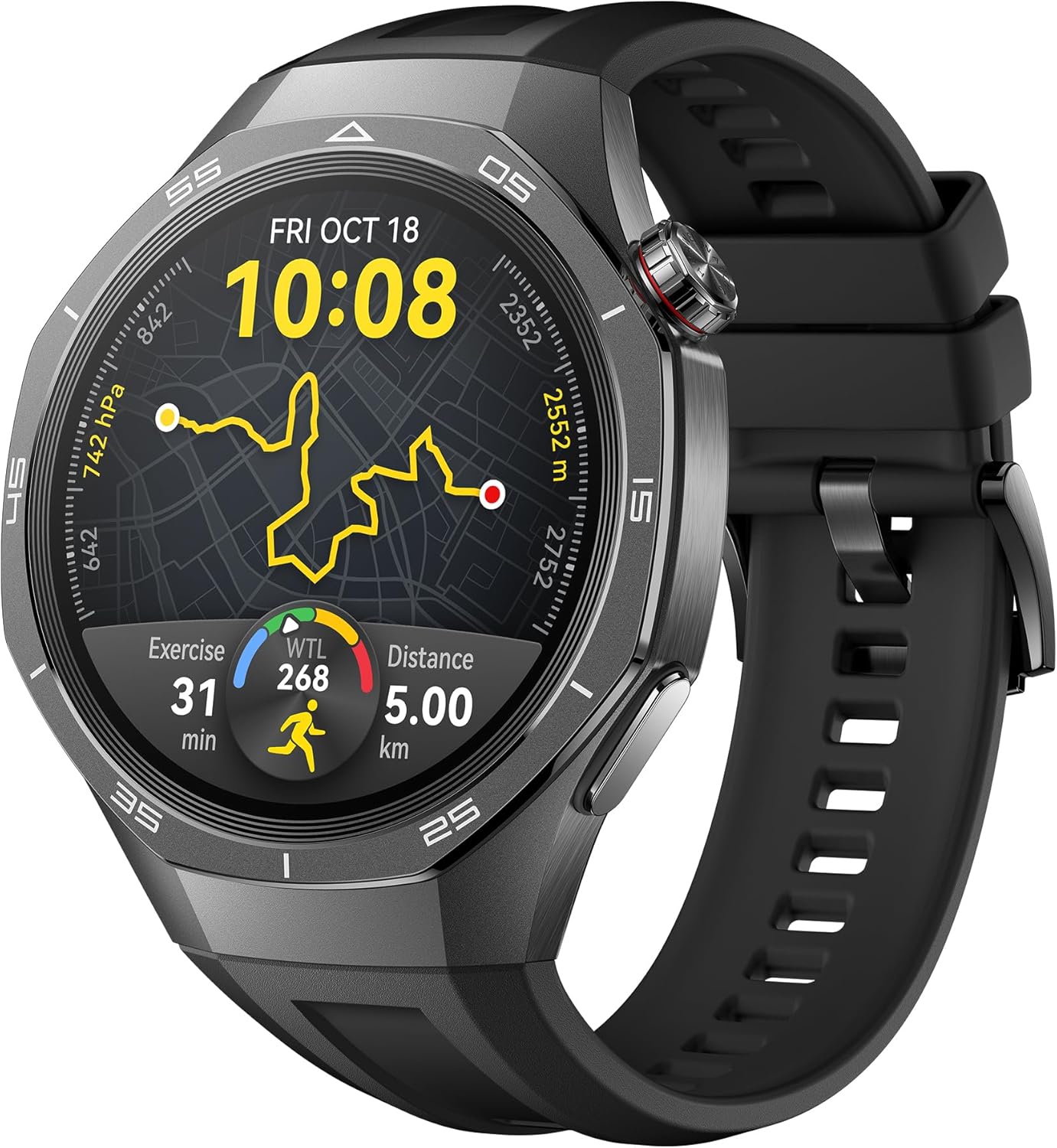 Titanium GPS Smart Watch ECG Golf 14 Day Battery