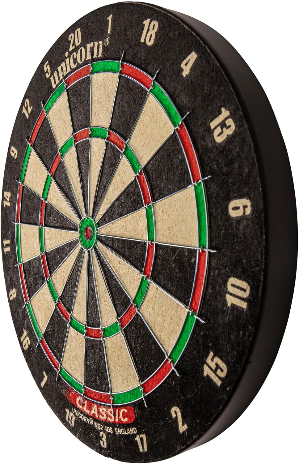 Bristle Dart Board Steel Tip Staple Free Bullseye Official Size
