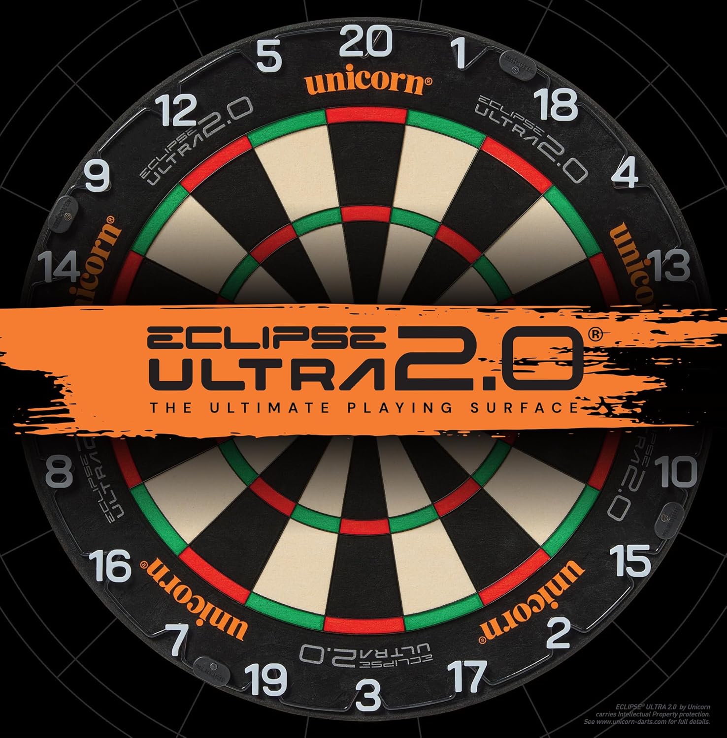 Professional Dart Board Sisal Bristle Ultra Thin Wire Anti Glare