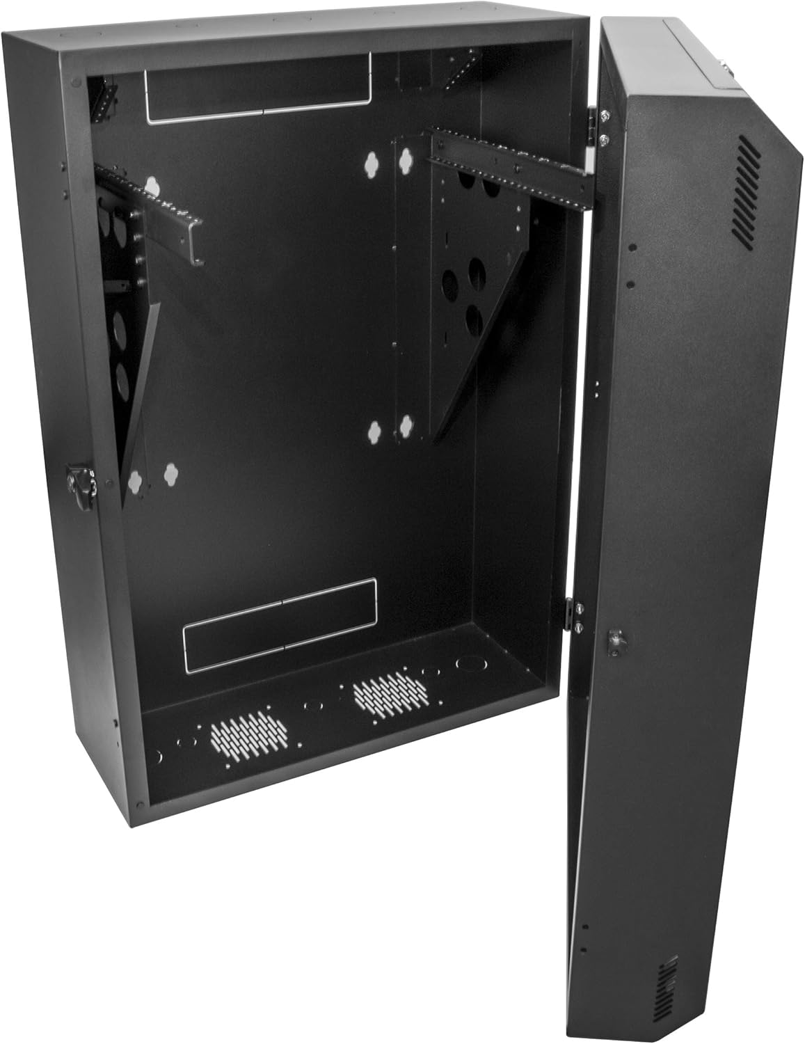 8U Vertical Wall Mount Server Rack Cabinet 19 Inch Locking