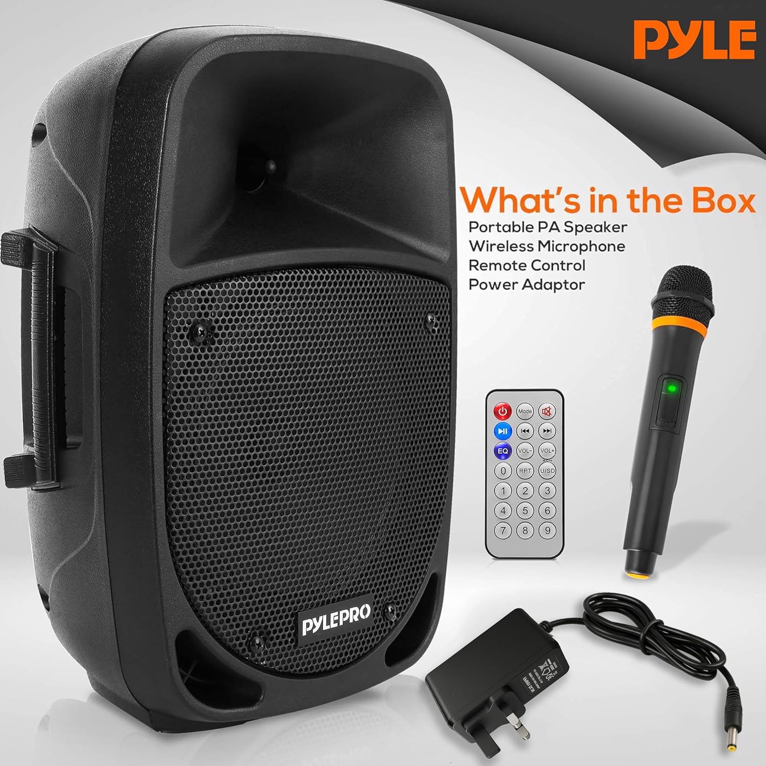 Portable PA Speaker 800W Bluetooth Wireless Mic Party System