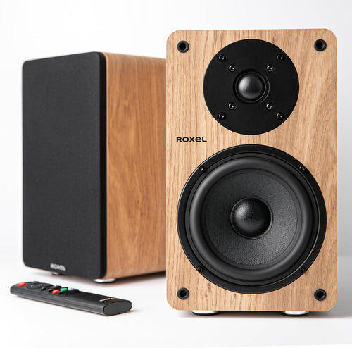 Active Bookshelf Speakers Bluetooth HDMI ARC 100W Stereo HiFi