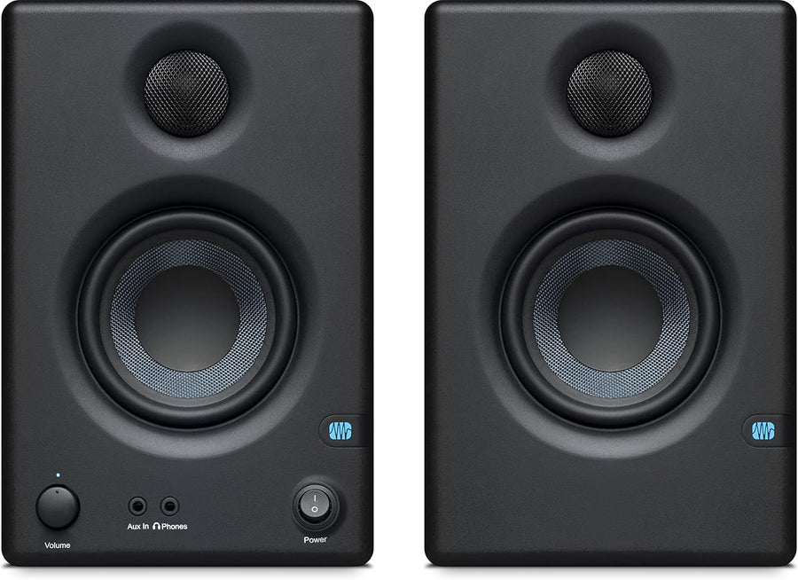 Powered Studio Monitor Speakers 3.5 Inch 50W Desktop Audio Pair