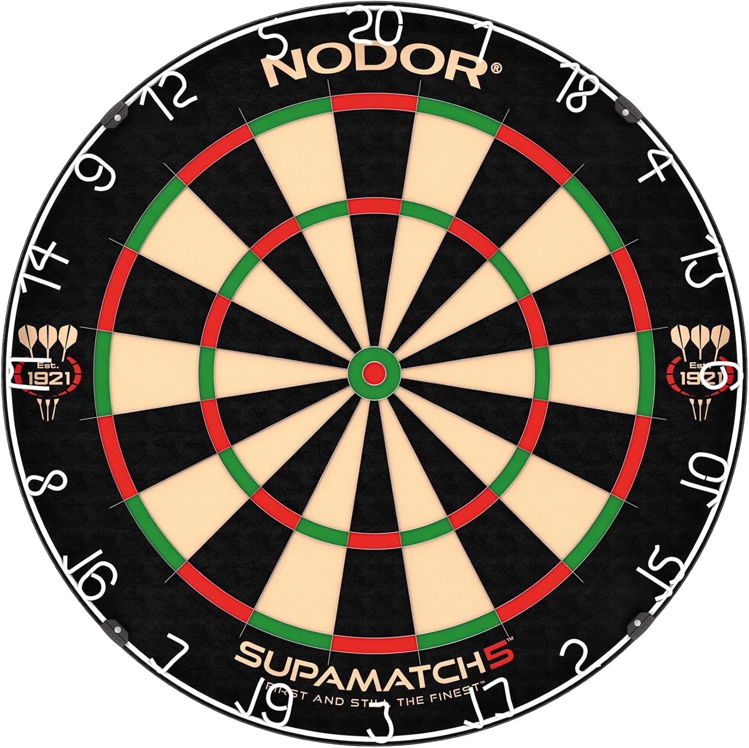 Professional Dart Board Sisal Low Profile Wire Tournament Size