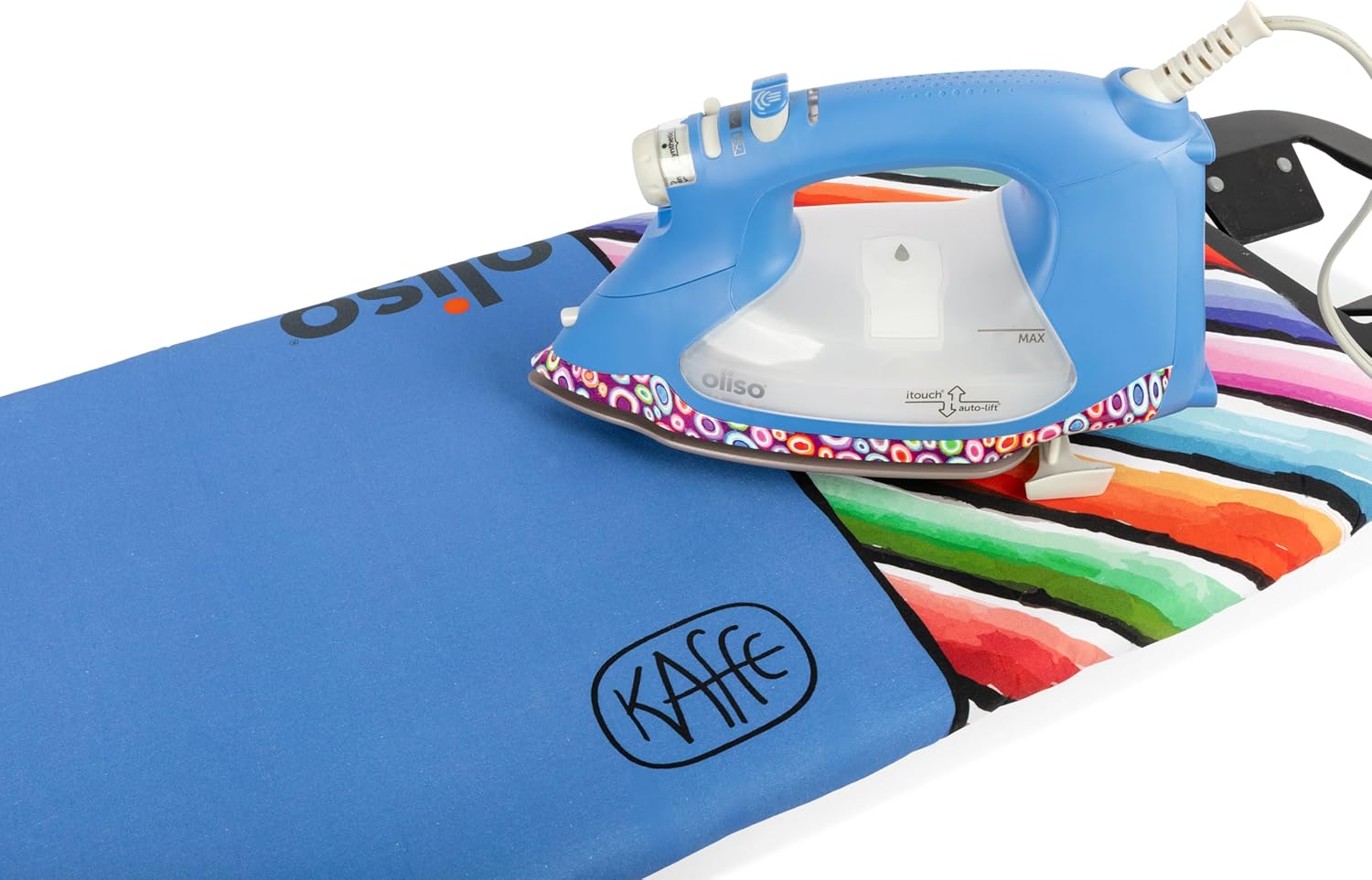 Smart Steam Iron 2400W Auto Lift Ceramic Soleplate Precision Tip
