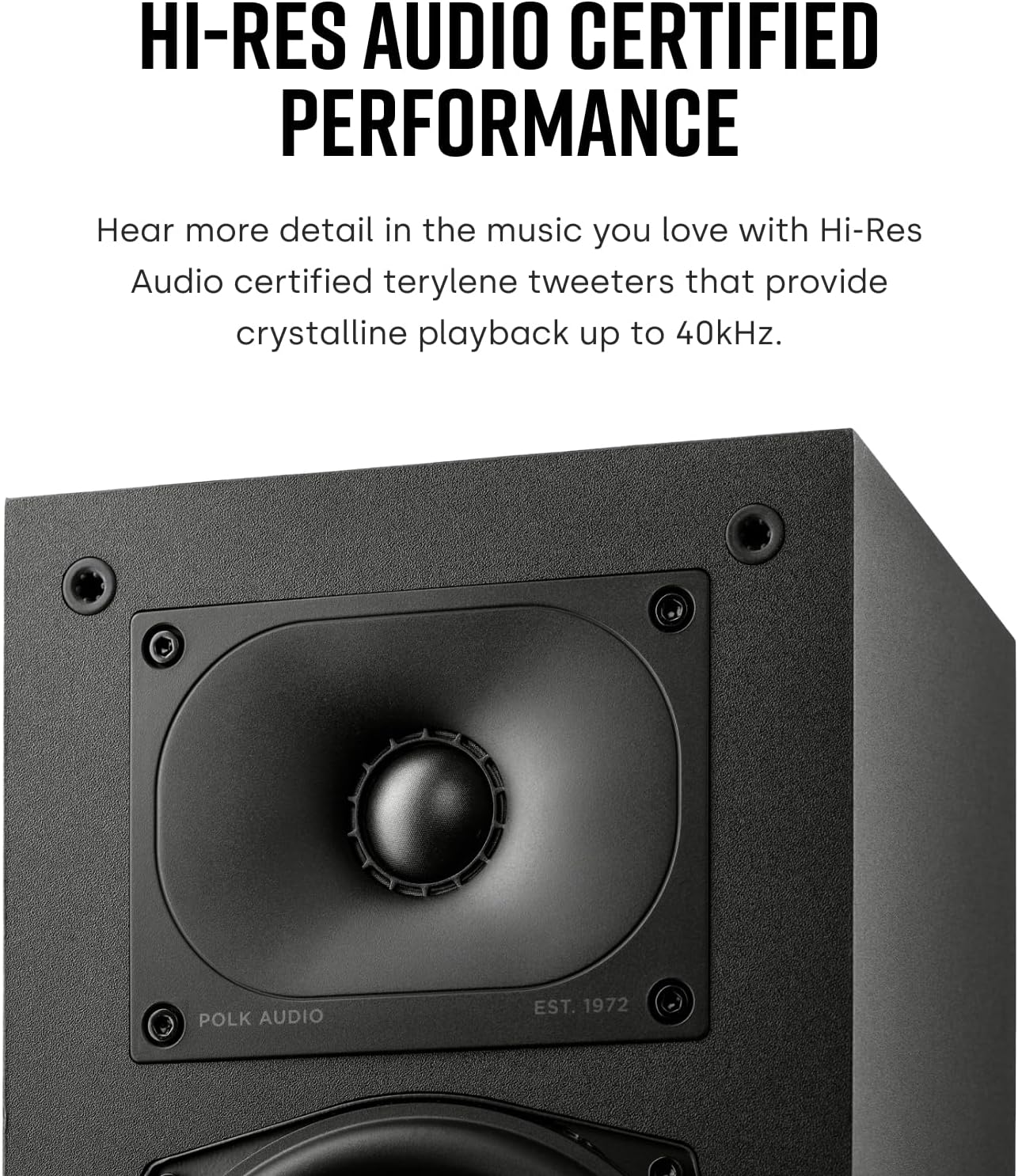 Bookshelf Speakers Hi Res Audio Dolby Atmos DTS X Compact Pair