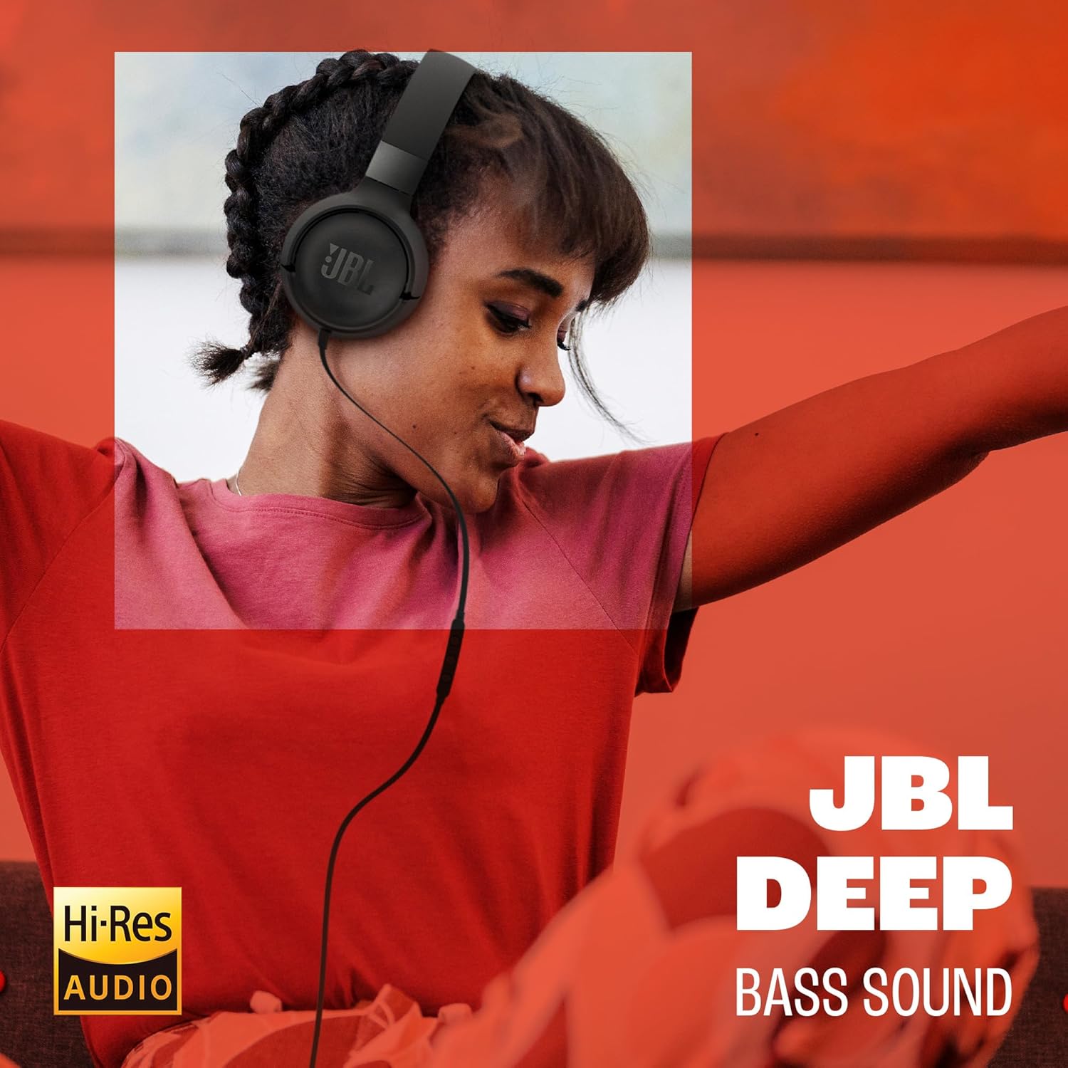 USB C Wired On Ear Headphones Mic Foldable Pure Bass Sound