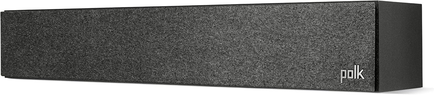Center Channel Speaker Slim Dolby Atmos DTS X Hi Res Home Audio