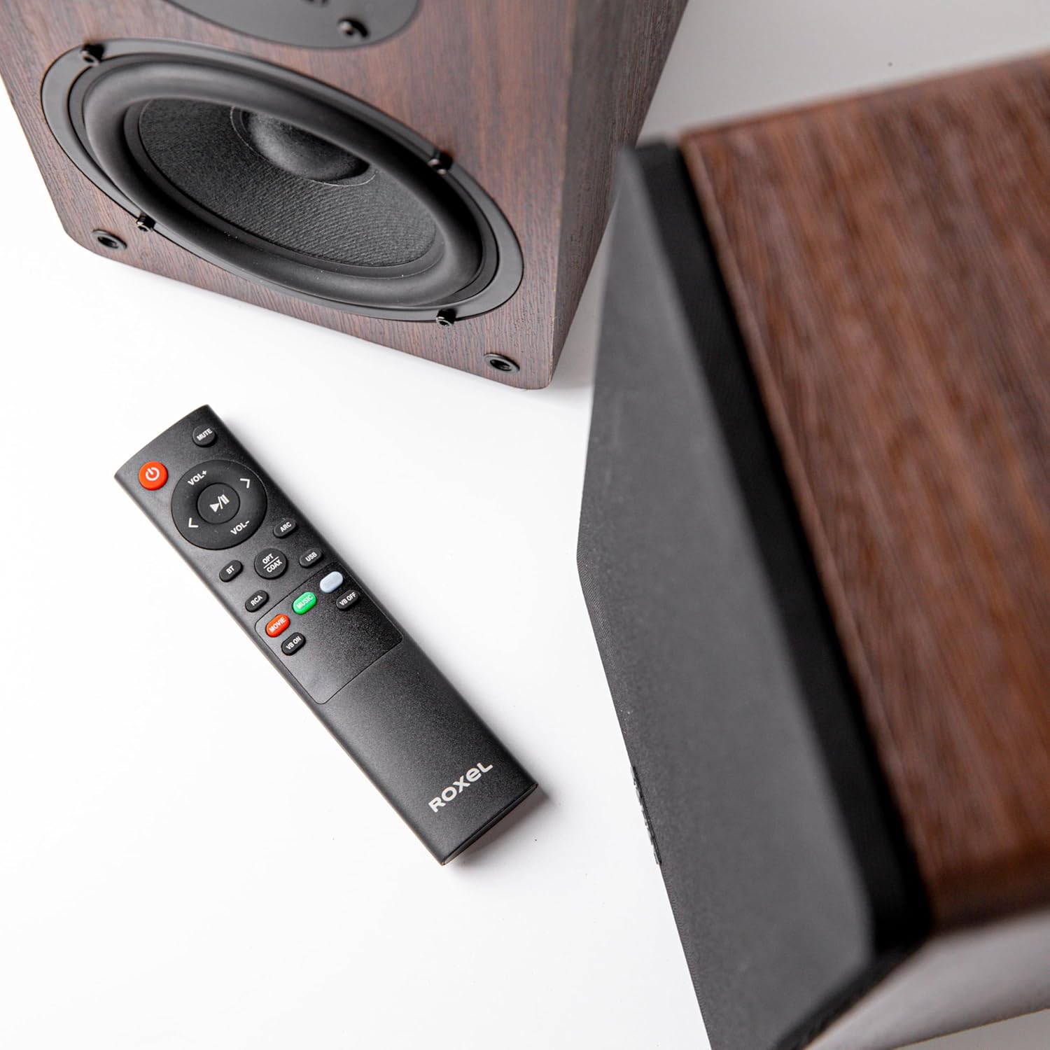 Bookshelf Speakers 100W RMS Bluetooth HDMI ARC Stereo Audio