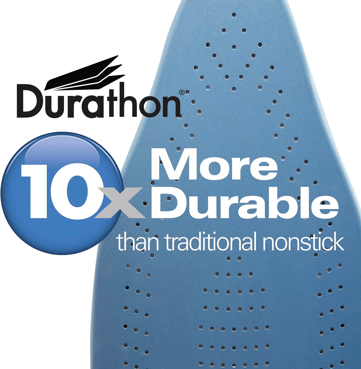 Steam Iron 1800W Vertical Steamer Durathon Soleplate Auto Shutoff