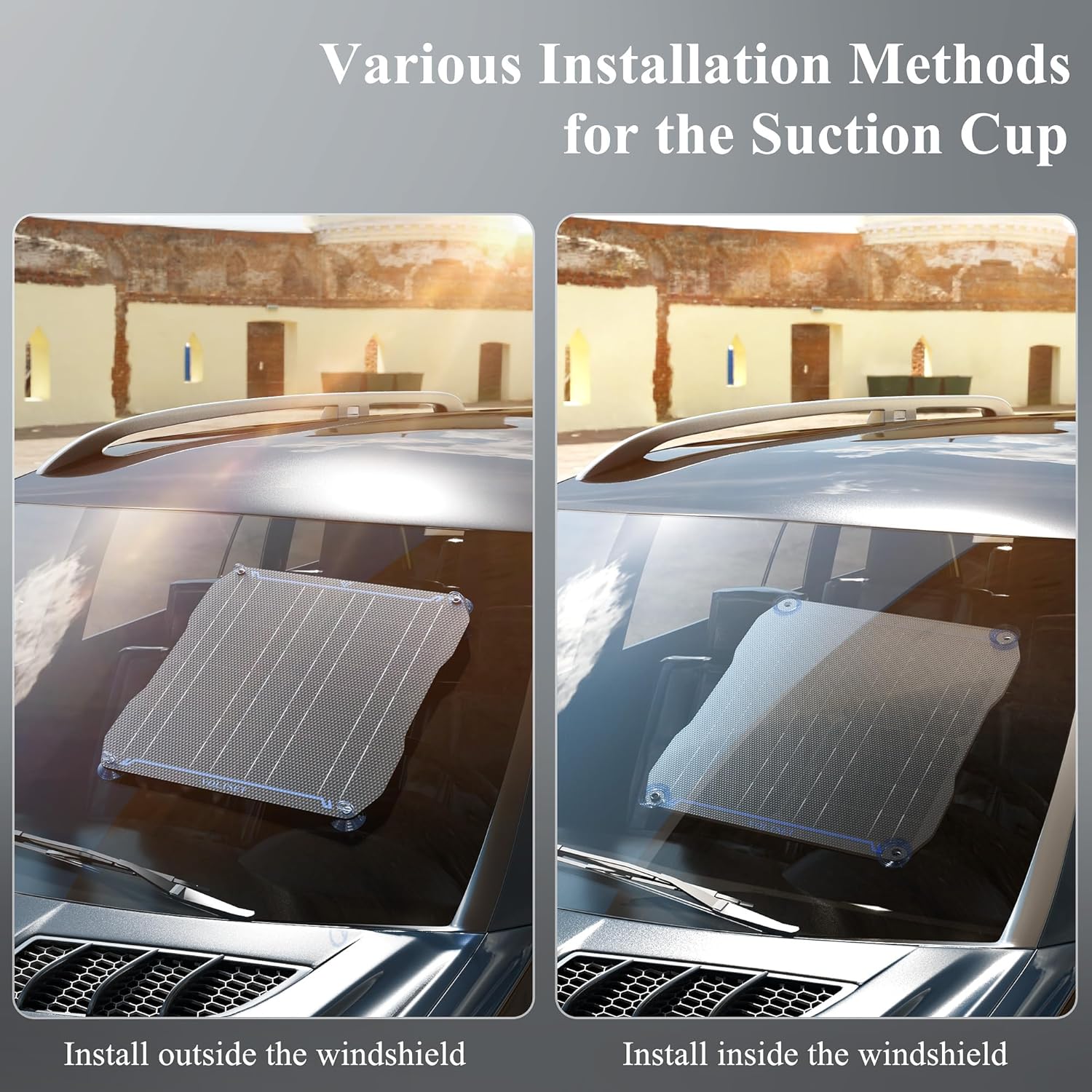 20W Solar Car Battery Charger 12V Waterproof Trickle Charger