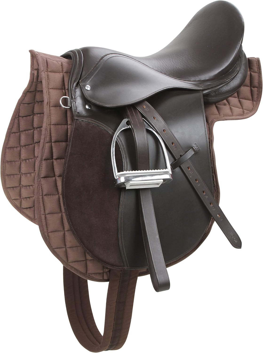 Brown Leather Haflinger Horse Saddle Set 17 5 Inch