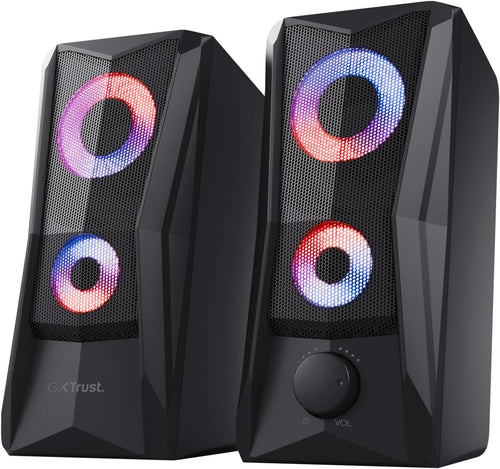 Gaming PC Speakers RGB Stereo USB Powered AUX Desktop