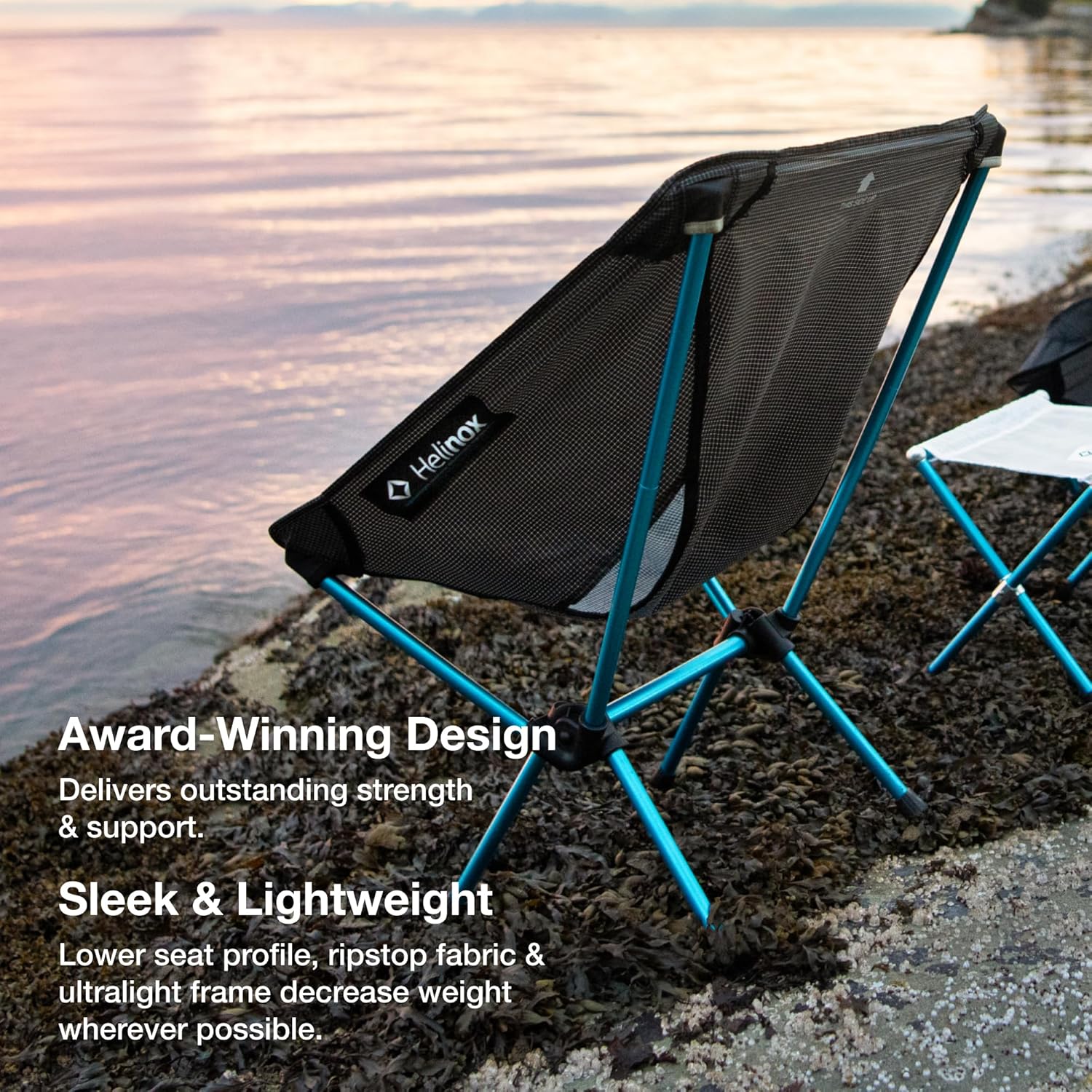 Ultralight Compact Camping Chair Large Grey Seat