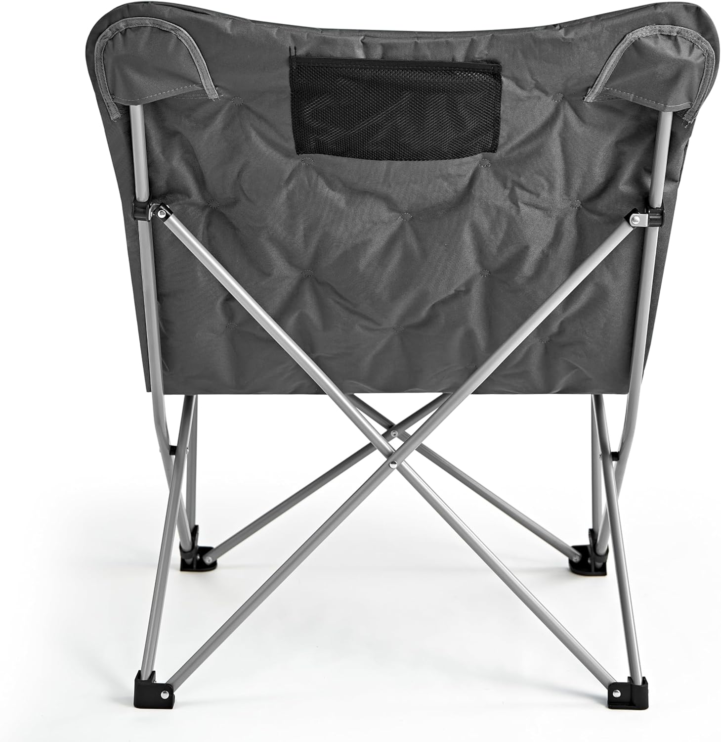 Luxury Padded Moon Camping Chair Folding Outdoor Seat