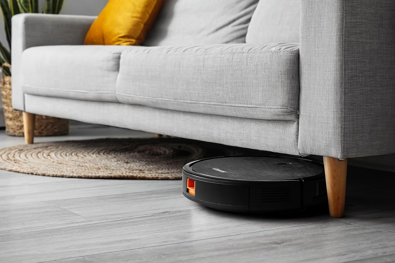 Robot Vacuum 3000Pa WiFi App Remote Auto Clean Quiet Slim