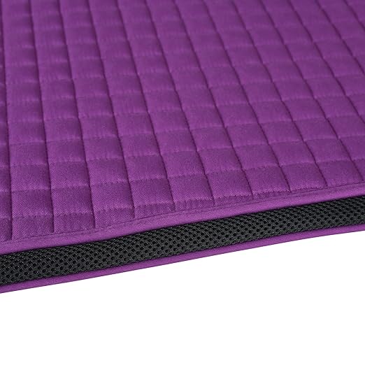 Violet Small Jump Saddle Pad with Breathable Air Mesh Spine