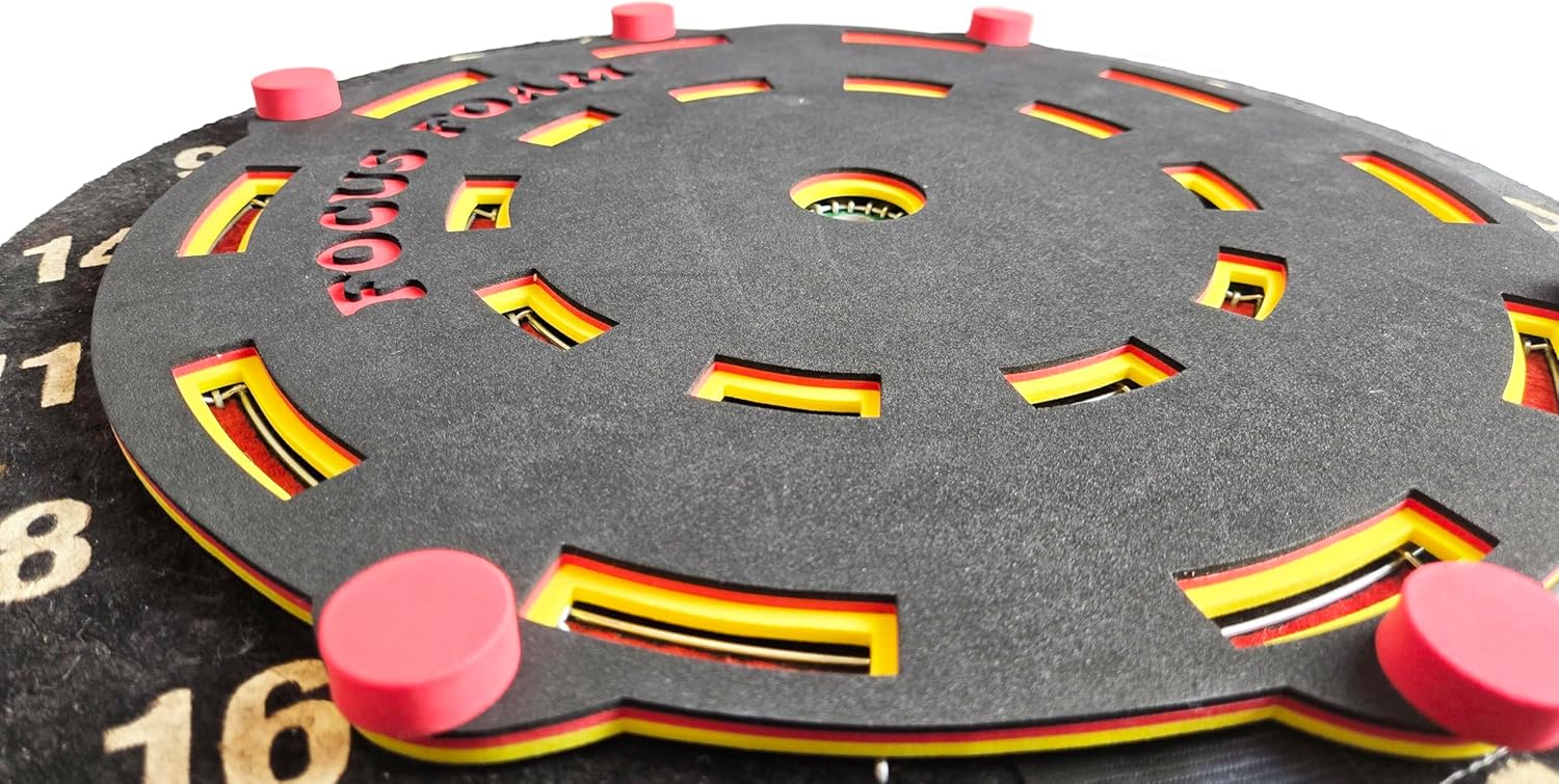 Dartboard Trainer Overlay Target Practice EVA Foam Doubles Triples