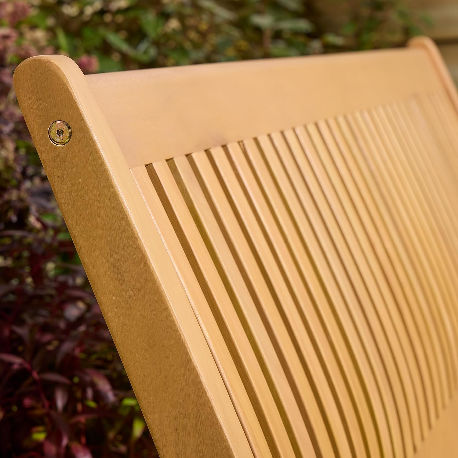 3 Seater Eucalyptus Wood Garden Bench Patio Outdoor Seat 161cm