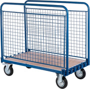 Heavy Duty Steel Sheet Trolley 500KG Mesh Support Cart