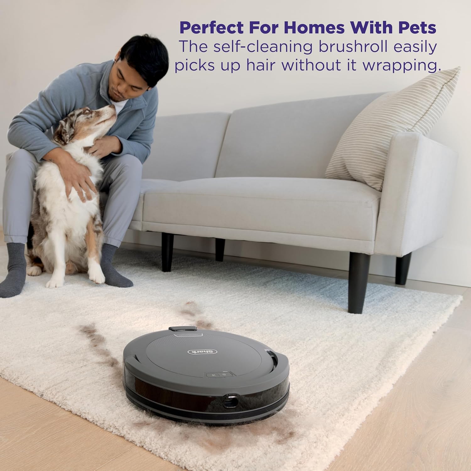 Robot Vacuum Self Empty 60 Day Base LiDAR Smart Mapping Pet Hair